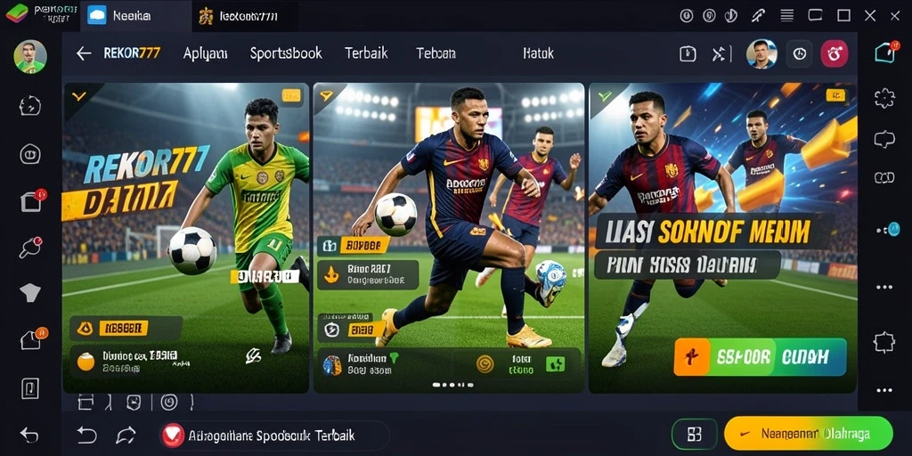 Tampilan menarik dan gameplay seru di REKOR777.